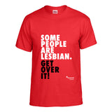 Scotland Vintage Sale T-shirt - Some People Are Lesbians. Get over it!