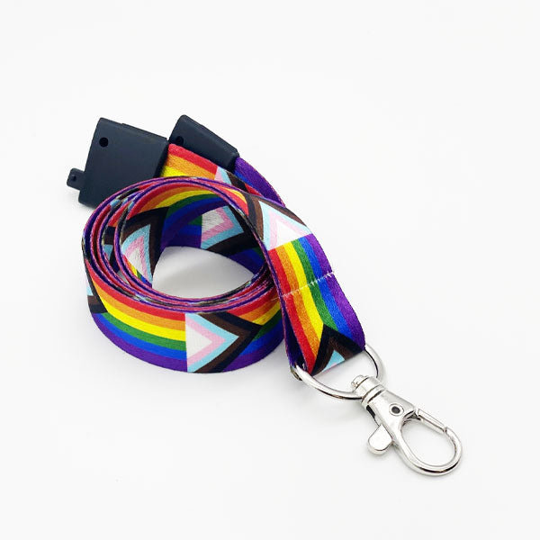 Rainbow Lanyard with progress flag – StonewallUK