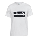 Stonewall Arrow Logo T-Shirt - white