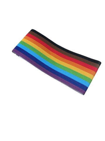 Multi-colour rainbow armband