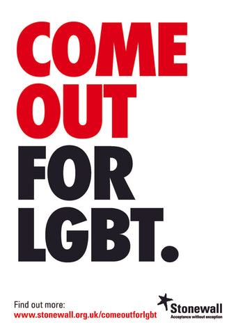 Come Out for LGBT - A4 poster