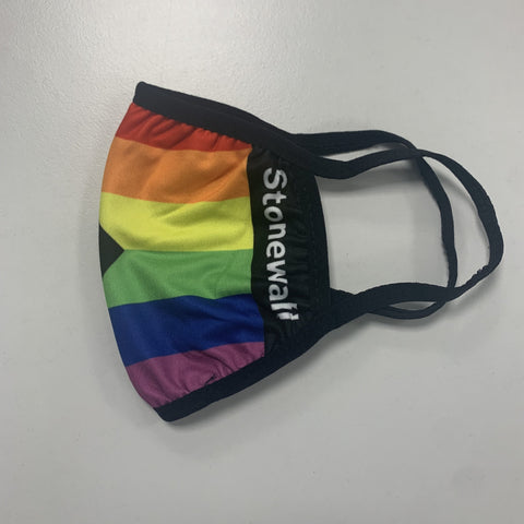 Stonewall Inclusive Rainbow Facemask