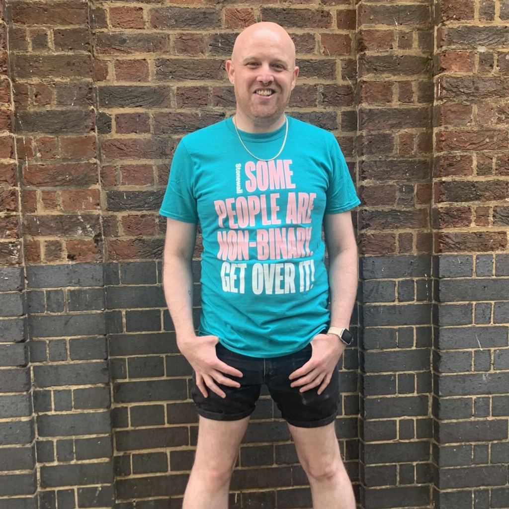 Some People Are Non-Binary, Get Over It! T-Shirt